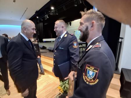 Janez Janša in PGD Štefanja Gora 